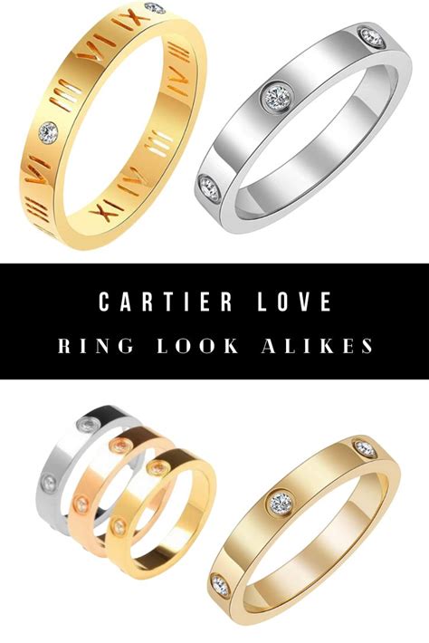 best replica cartier love ring|cartier love ring look alike.